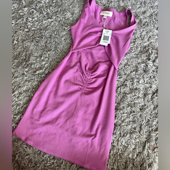 NWT L*space Ellie Dress in Rosebud - swim cover up/dress - Picture 5 of 5
